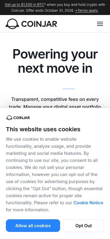 Buy Verified CoinJar Account thumbnail 3