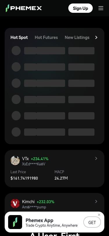 Buy Verified Phemex Account thumbnail 3
